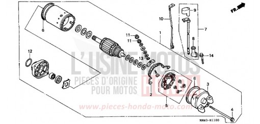 STARTING MOTOR XL600VT de 1996